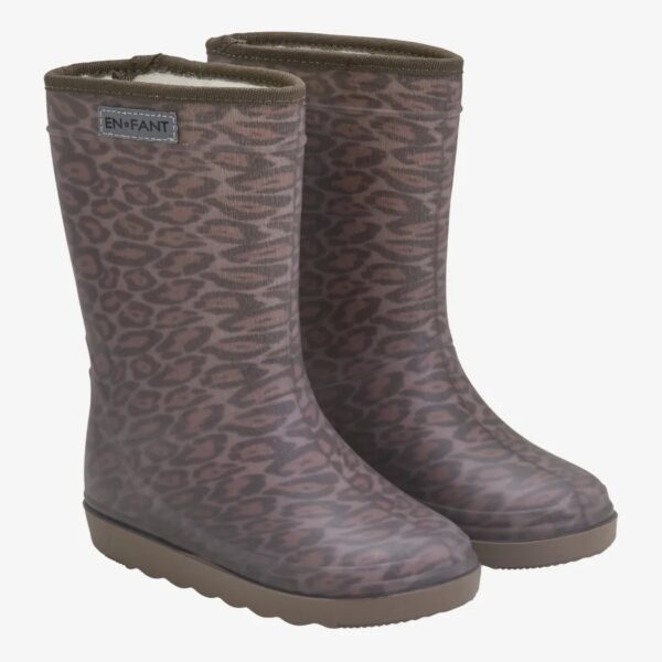 En Fant Enfant Thermo Boots Print Pine Bark 5713438454790 Enfant AW25 Kleding & Accessoires Schoenen Regenlaarsjes Wijs west