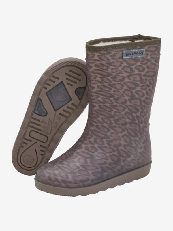 En Fant Enfant Thermo Boots Print Pine Bark 5713438454790 Enfant AW25 Kleding & Accessoires Schoenen Regenlaarsjes Wijs west