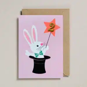 Confetti Pets Cards - 2 Jaar Magic Rabbit