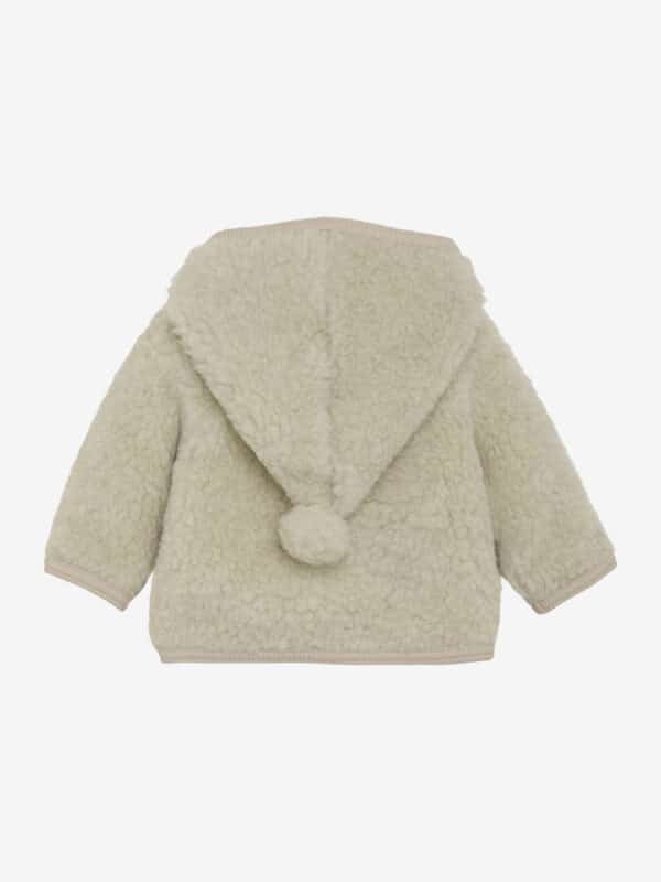 Huttelihut Huttelihut Pram Suit Wool Teddy w. Lin. Cement 5713438502842 Huttel AW25 Kleding & Accessoires Jassen  Wijs west
