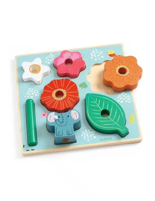 Djeco  3070900010741 Djeco AUG25 Speelgoed & Spellen Puzzels  Wijs west