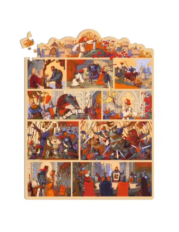 Djeco  3070900070547 Djeco AUG25 Speelgoed & Spellen Puzzels  Wijs west