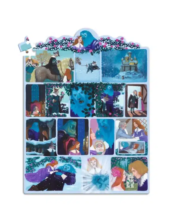 Djeco  3070900070554 Djeco AUG25 Speelgoed & Spellen Puzzels  Wijs west