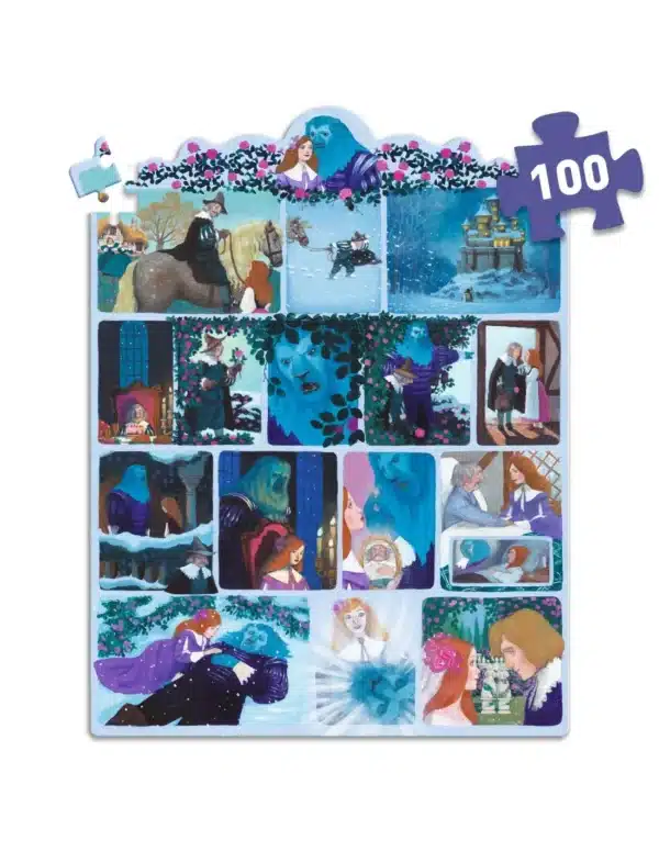 Djeco  3070900070554 Djeco AUG25 Speelgoed & Spellen Puzzels  Wijs west