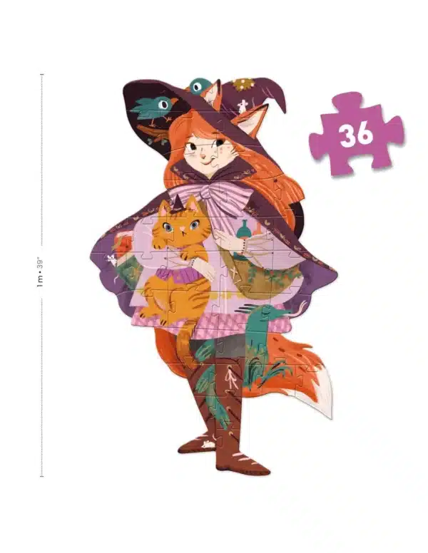 Djeco  3070900071681 Djeco AUG25 Speelgoed & Spellen Puzzels  Wijs west
