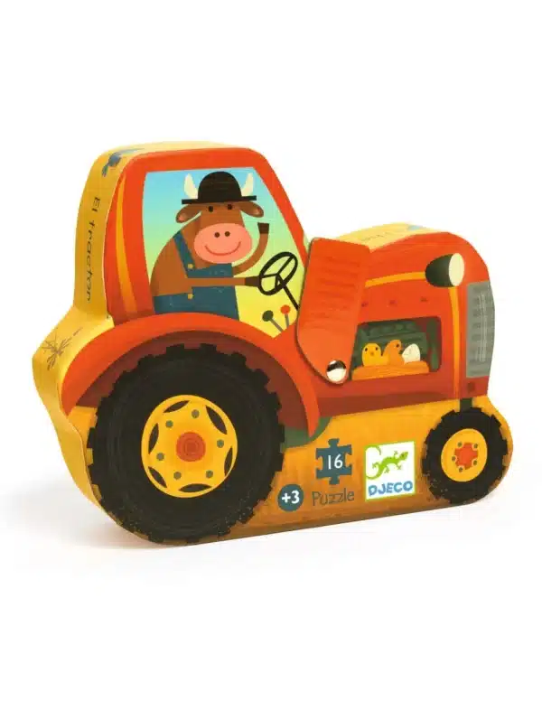 Djeco  3070900072756 Djeco AUG25 Speelgoed & Spellen Puzzels  Wijs west