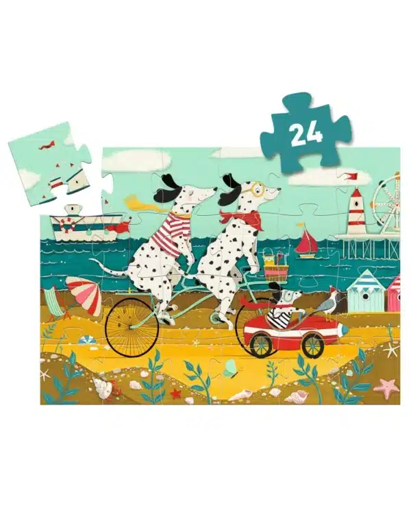 Djeco  3070900072862 Djeco AUG25 Speelgoed & Spellen Puzzels  Wijs west