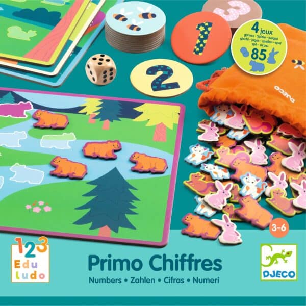 Djeco Puzzelspel Cijfers Leren
