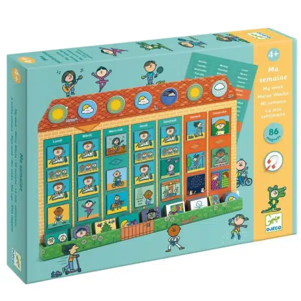 Djeco  3070900083691 Djeco AUG25 Speelgoed & Spellen Spellen  Wijs west