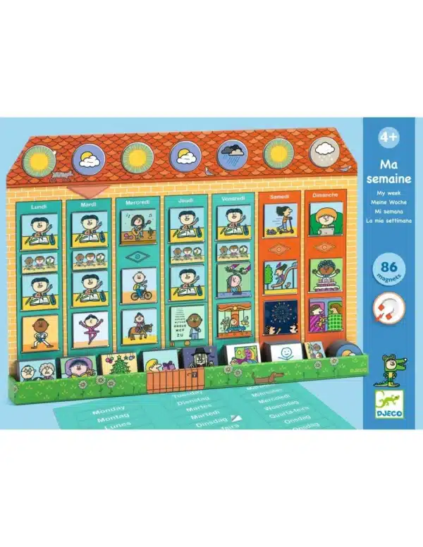 Djeco  3070900083691 Djeco AUG25 Speelgoed & Spellen Spellen  Wijs west