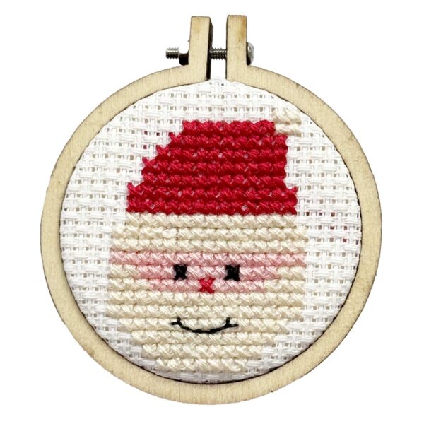 Mini Lucifersdoosje Borduur Kit - Ho Ho Ho!