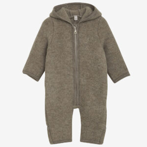 Huttelihut Pram Suit Wool Fleece Savannah Melange