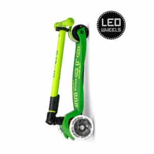 Micro Maxi Micro inklapbaar LED geel groen Neon