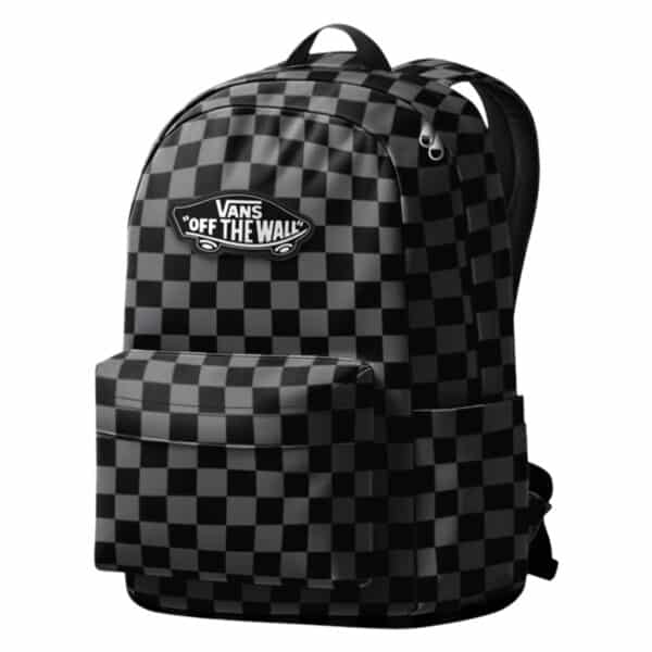 Vans Old Skool Grom Check Backpack Checkerboard Black/Charcoal