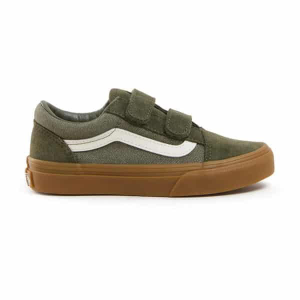 Vans Old Skool V Denim Green