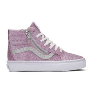 Vans Sk8-Hi Reissue Side Zip Glitter Lilac Mist