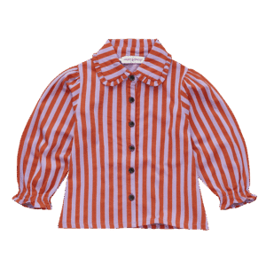 Sproet & Sprout Sproet & Sprout Girls Stripe Blouse Lavender 1138187261637 AW25 Sproet Kleding & Accessoires Shirts  Wijs west