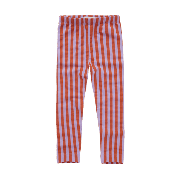 Sproet & Sprout Sproet & Sprout Winter Legging Thin Stripe Lavender 1138187266175 AW25 Sproet Kleding & Accessoires Broeken  Wijs west