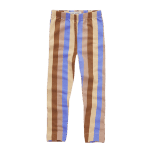 Sproet & Sprout Sproet & Sprout Winter Legging Multi Clr Stripe Sand 1138187270332 AW25 Sproet Kleding & Accessoires Broeken  Wijs west