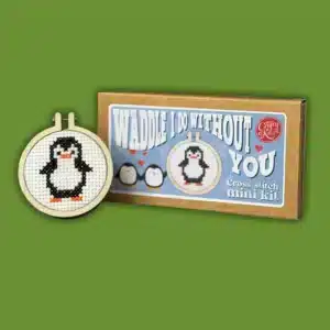 Mini Lucifersdoosje Borduur Kit - Waddle I Do Without You