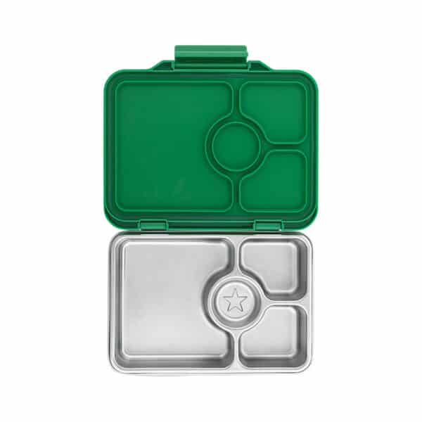 Yumbox Prêt RVS lekvrije Bento Box - Pomme Groen
