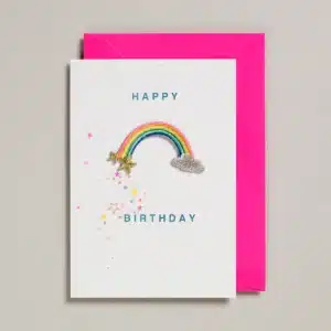 Patch Cards - Happy Birthday Rainbow