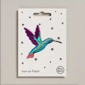 Strijk Patch Hummingbird