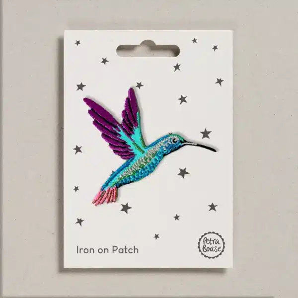 Strijk Patch Hummingbird