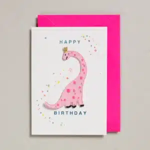 Patch Cards - Happy Birthday Roze Dino