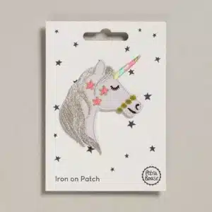 Strijk Patch Unicorn Hoofd