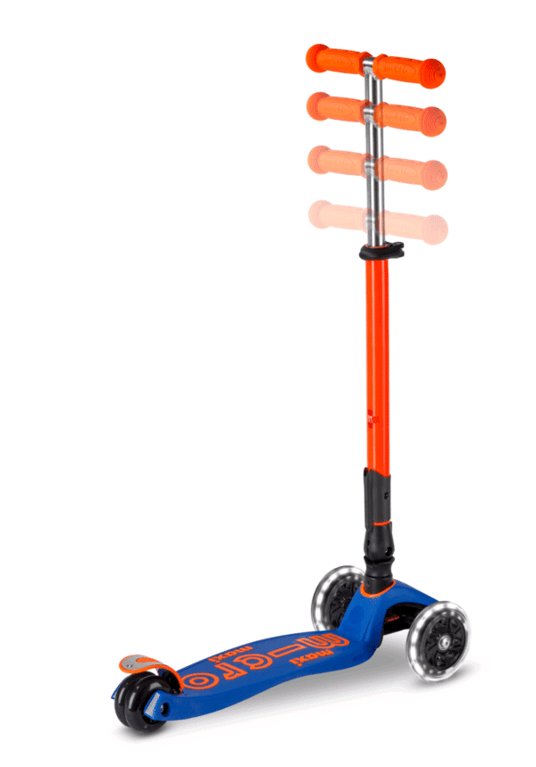 Micro Maxi Micro inklapbaar LED blauw oranje Neon