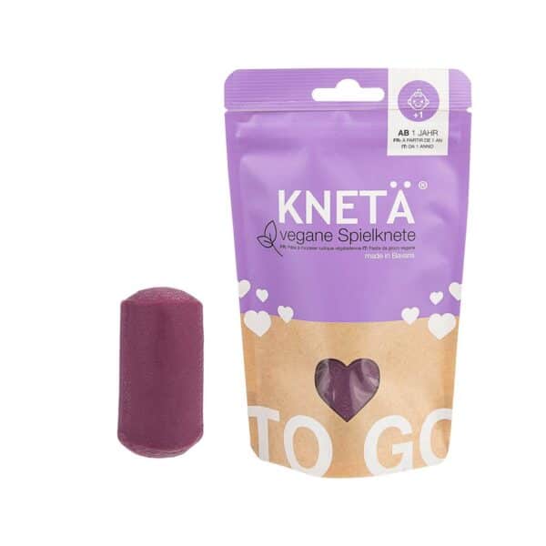 Knetä Knetä Speelklei Vegan Speelklei 100G - Lila 4260719670680 SEPT25-jpmdam Speelgoed & Spellen Knutselen Kleien Wijs west