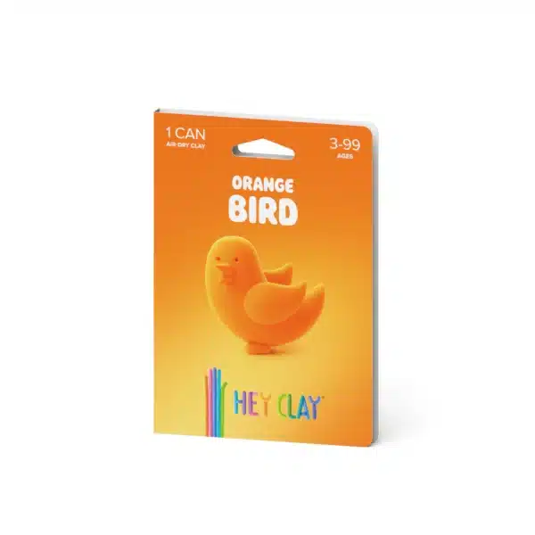 Hey Clay Orange Bird