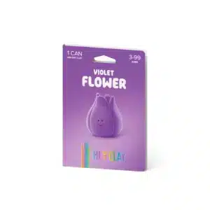 Hey Clay Violet Flower