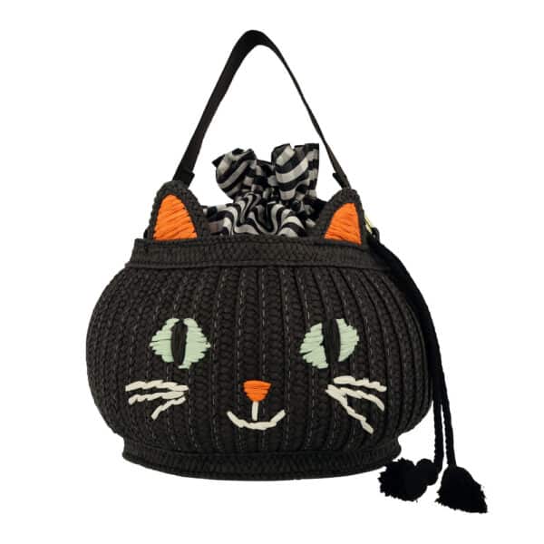 Meri Meri Meri Meri Trick Or Treat Cat Basket Bag 9781534057975 Meri AW25 Home & Living Feest Halloween Wijs west