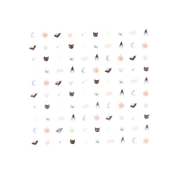Meri Meri Meri Meri Halloween Nagel Stickers 9781534071926 Meri AW25 Home & Living Feest Halloween Wijs west