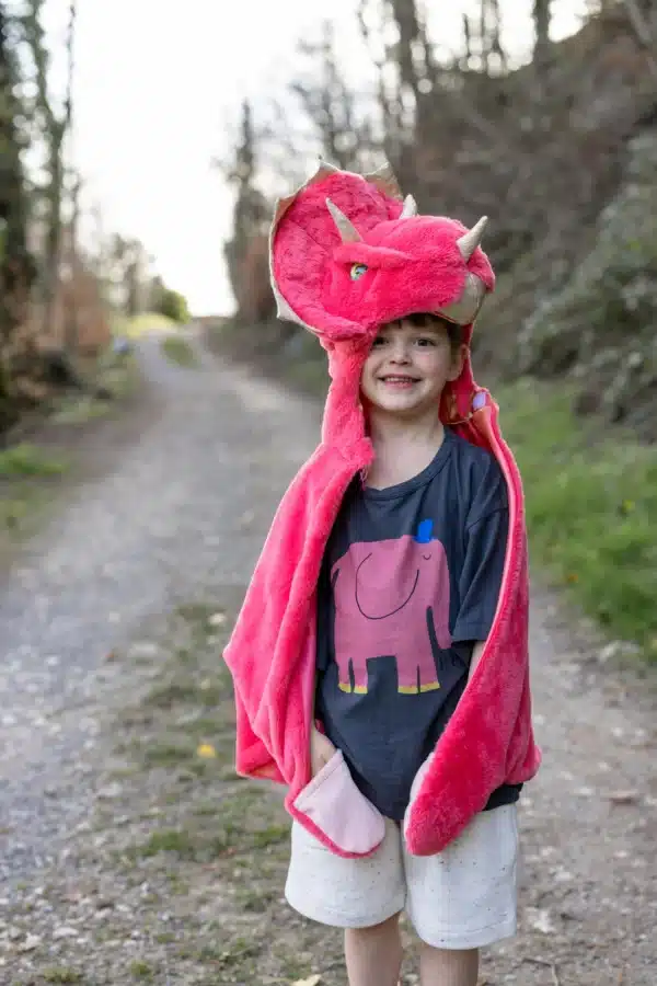 Great Pretenders Triceratops Cuddle Cape