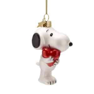 Vondels Vondels Kerstbal Snoopy/Peanuts W/ Heart 8721284040972 VondelsAW25 Home & Living Feest Kerst Wijs west