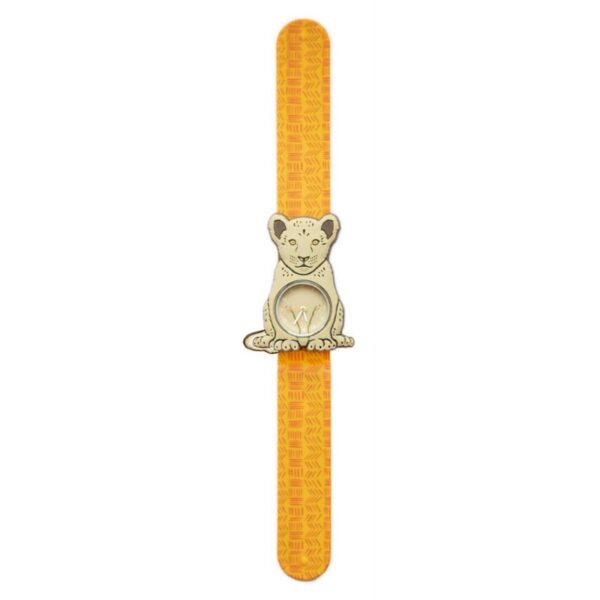Mava Mava 'Slap' Horloge Leeuwenwelp 4262451435299 SEPT25-jpmdam Kleding & Accessoires Accessoires Horloges Wijs west