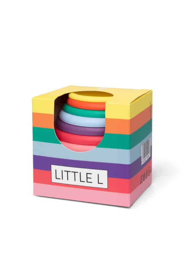 Little L Stacking Cups Bright Colors