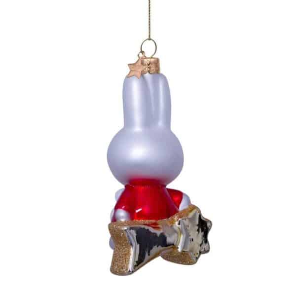 Vondels Vondels Kerstbal Nijntje/Miffy On Star  8720246456608 VondelsAW25 Home & Living Feest Kerst Wijs west