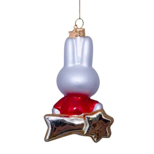 Vondels Vondels Kerstbal Nijntje/Miffy On Star  8720246456608 VondelsAW25 Home & Living Feest Kerst Wijs west