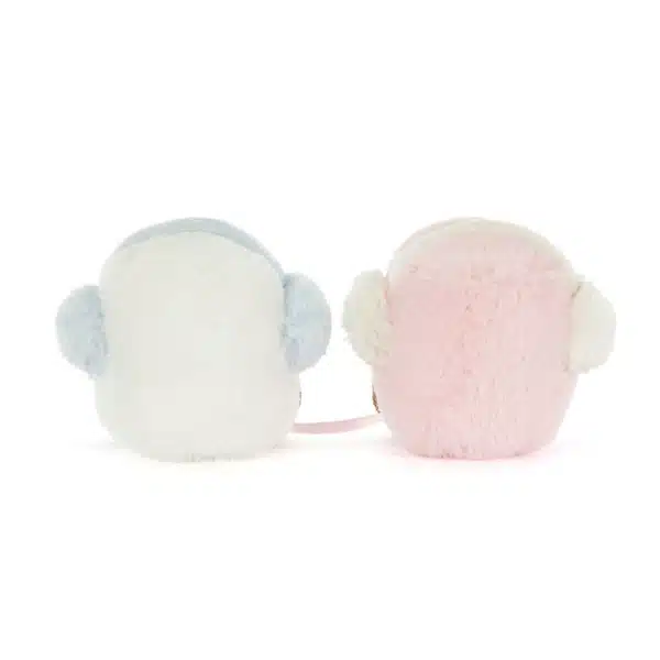 Jellycat Jellycat Amuseables Toastie Pink and White Marshmallows 670983164497 Jellycat Speelgoed & Spellen Knuffels  Wijs west