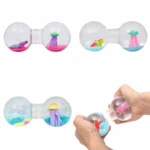 Axolotl Dubbele Anti Stressbal