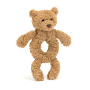 Jellycat Bashful Bartholomew Bear Ring Rattle