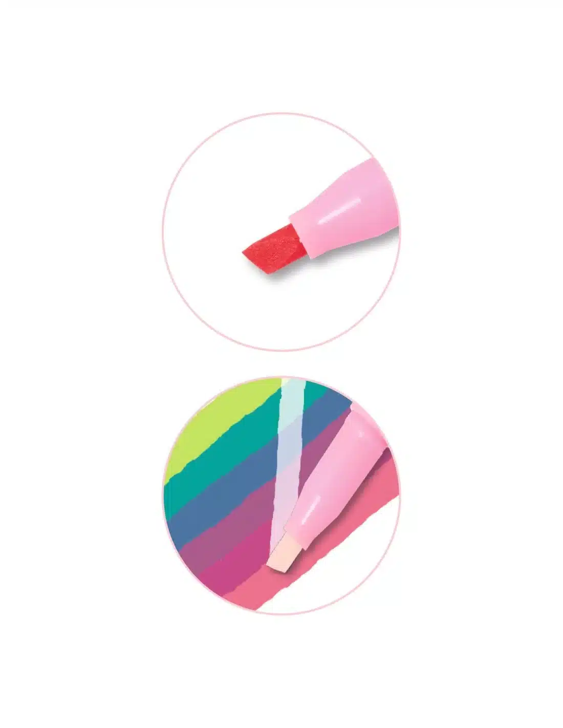 Djeco Djeco 6 Magische Viltstiften 3070900038103 Djeco sep25 Speelgoed & Spellen Knutselen  Wijs west