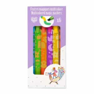 Djeco 6 Magische Multicolor Stiften