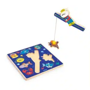 Djeco Djeco Vispuzzel & Fish Color 3070900010802 Djeco sep25 Speelgoed & Spellen Puzzels  Wijs west