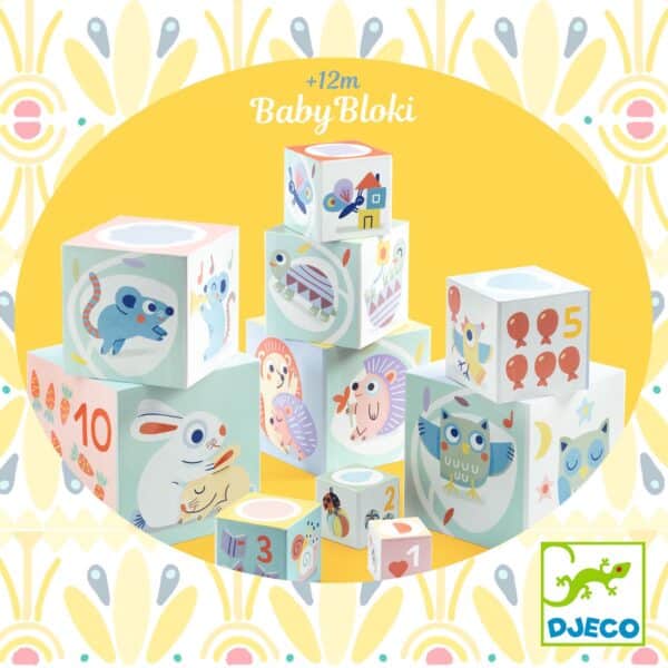 Djeco Stapelblokken BabyBioki