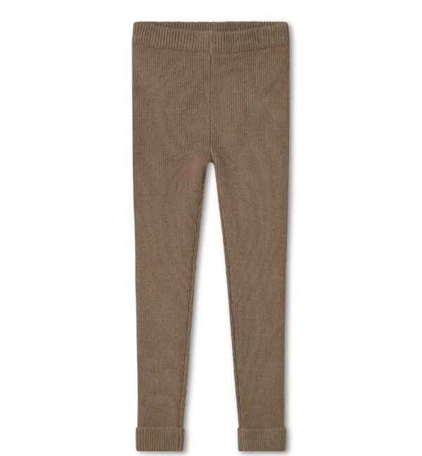 Fliink Fliink Benna Rib Leggin Pine Bark 5715435104388 Fliink AW25 Kleding & Accessoires Baby Broekjes Wijs west